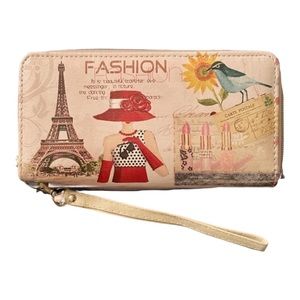 Paris‎ Wristlet/Wallet